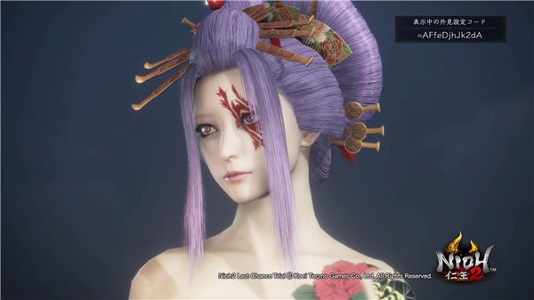 仁王2捏脸数据大全：好看的男生女生捏脸代码汇总[多图]图片17