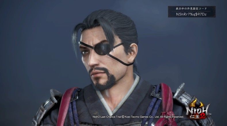 仁王2捏脸数据大全：好看的男生女生捏脸代码汇总[多图]图片33