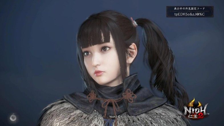 仁王2捏脸数据大全：好看的男生女生捏脸代码汇总[多图]图片32