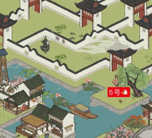 江南百景图大母鸡在哪？七狸山塘大母鸡位置刷新点一览[多图]图片5