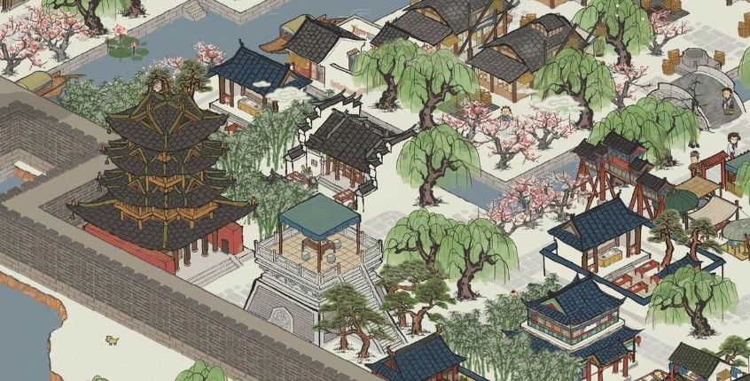 江南百景图全绿布局攻略：全绿布局图分享[多图]图片6