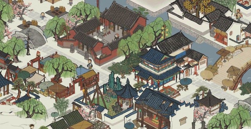 江南百景图全绿布局攻略：全绿布局图分享[多图]图片1
