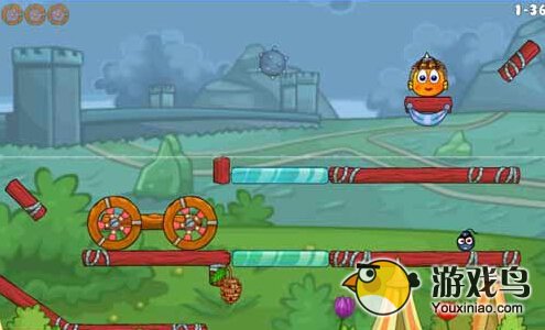 保卫橘子2第1-36关攻略 包住冰块的技巧[多图]图片1