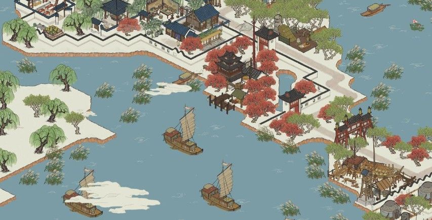 江南百景图红枫布局攻略：红枫最佳布局推荐[多图]图片2