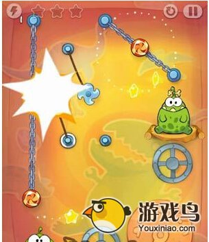 割绳子玩穿越6-15攻略详细图文详解[多图]图片3