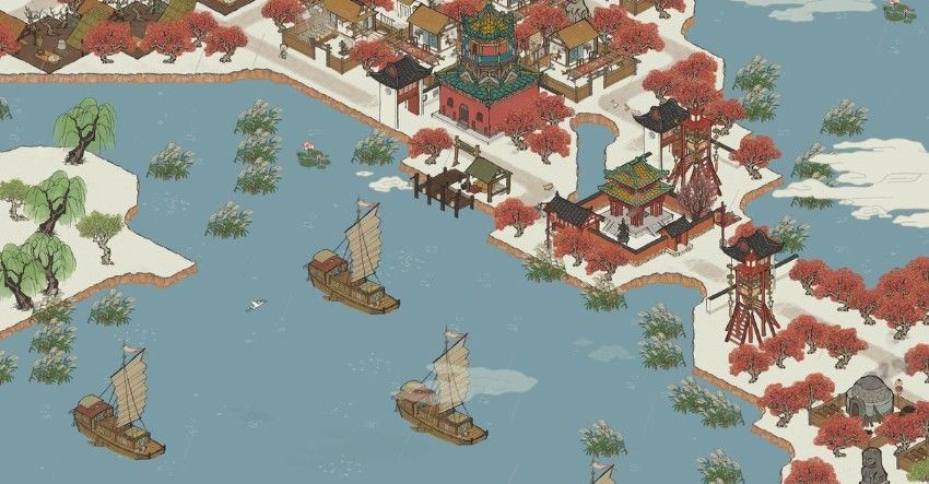 江南百景图红枫布局攻略：红枫最佳布局推荐[多图]图片1