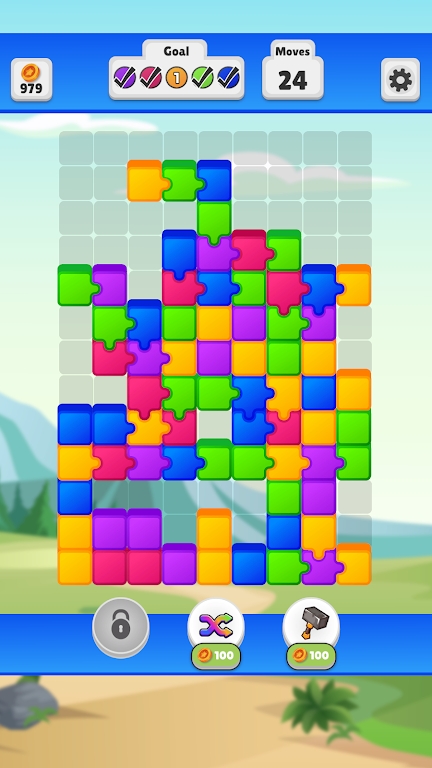 方块拼图爆破 方块拼图爆破