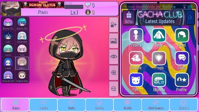 加查蝴蝶结(gacha unique)