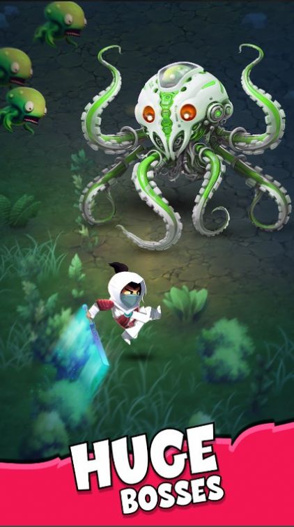 忍者外星人生存竞技场(Ninja Alien: Survival Arena)