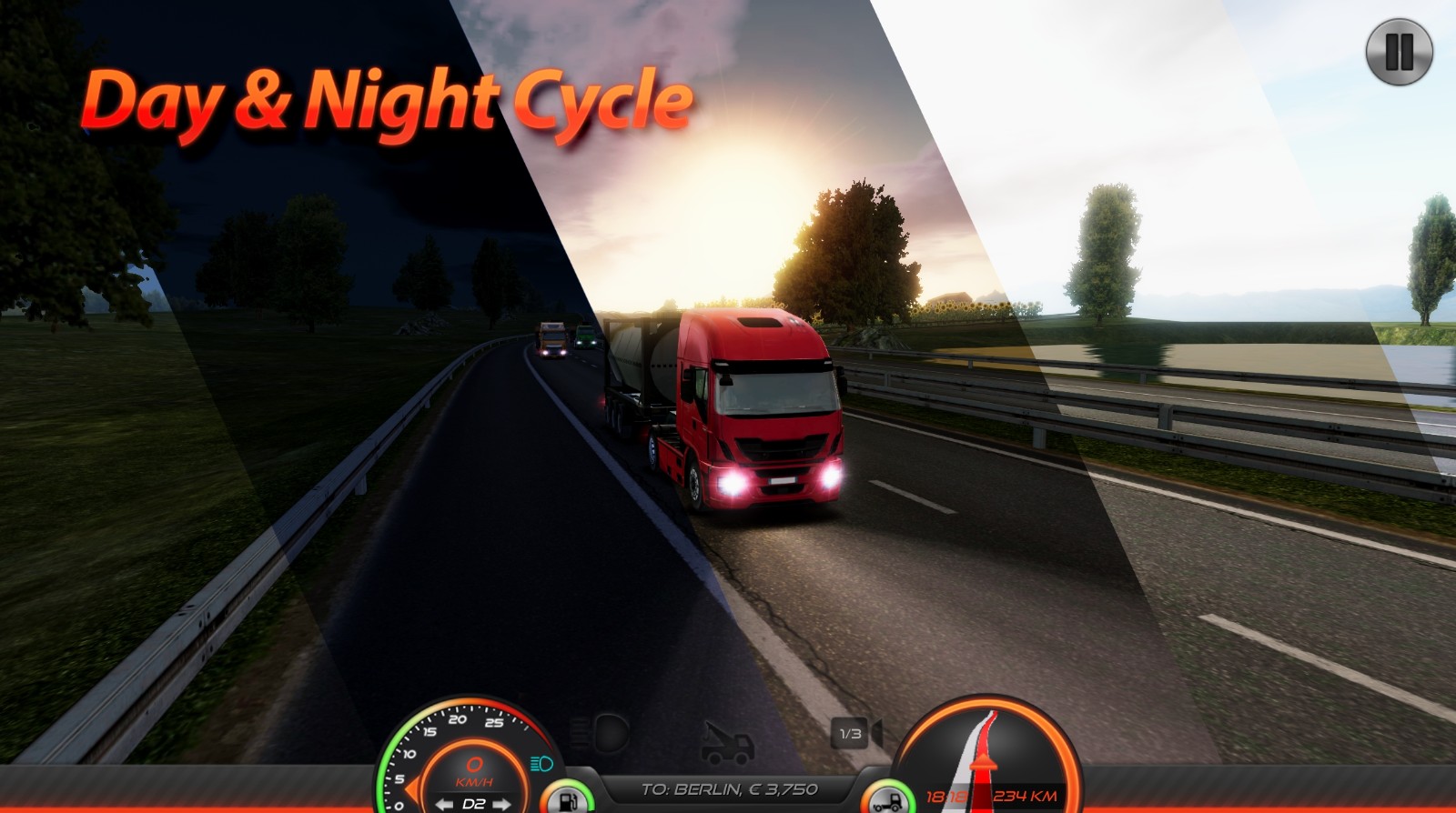 欧洲卡车模拟器2最新版(Truck Simulator : Europe 2)