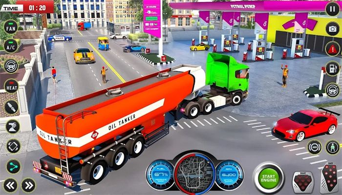 油罐运输车(oil tanker game)