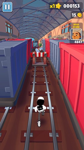 地铁跑酷江鹤专属版本(Subway Surf)