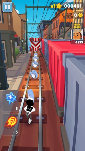 地铁跑酷江鹤专属版本(Subway Surf)
