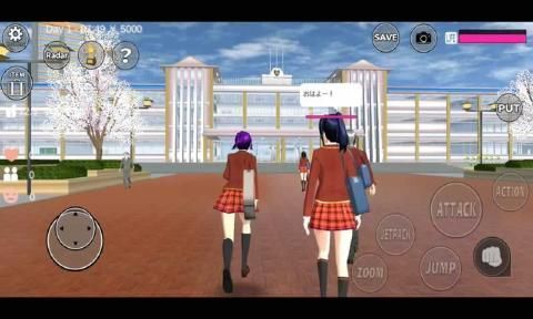 樱花校园模拟器中文版无广告版2022(SAKURA SchoolSimulator)