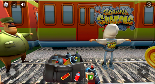 地铁瞎跑3D(Roblox)