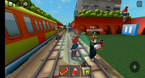 地铁瞎跑3D(Roblox)