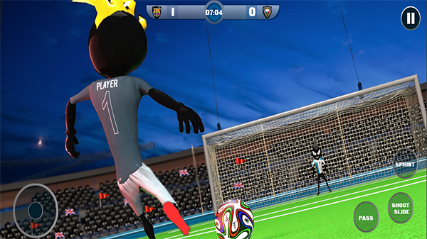 火柴人布娃娃足球联赛(Ragdoll Football Soccer Stickman)
