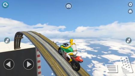 自行车特技超级英雄竞赛3D(Superhero gt Stunt Biker Race)