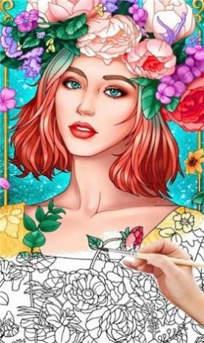 涂料颜色秘密花园填色(Paint Color)