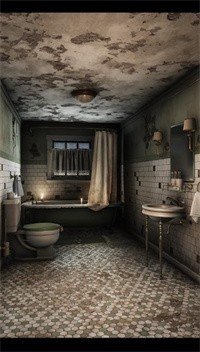 逃出荒废小屋(荒れ果てた家からの脱出)