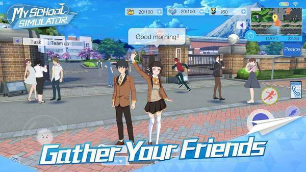 青春校园模拟器免费版(My School Simulator)