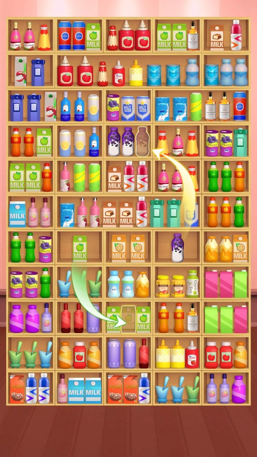 排序游戏三重匹配(Sorting Games:Triple Match)