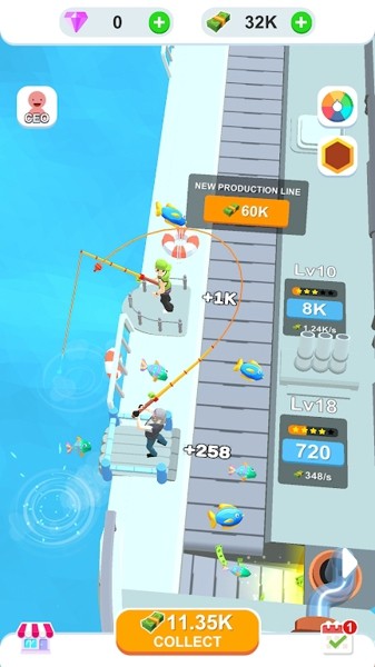 闲散的海上钓鱼(Idle Sea Fishing)