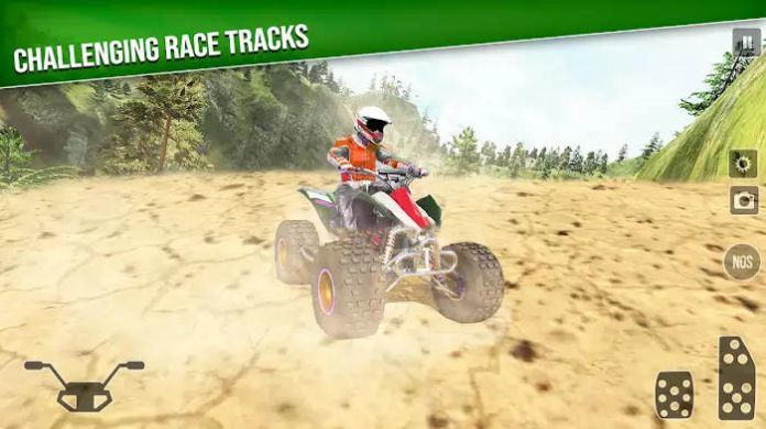 越野ATV山地四轮摩托车(Russian off-road quad bike)