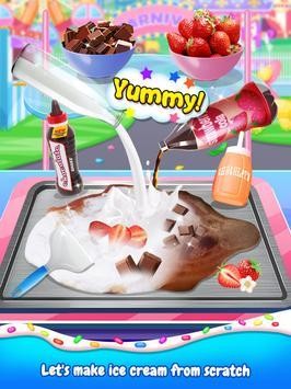冷冻冰淇淋卷制作(Ice Cream Roll)