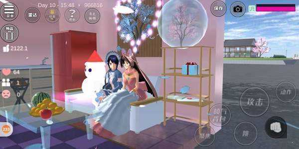 七七酱同款樱花校园模拟器中文版最新(SAKURA SchoolSimulator)