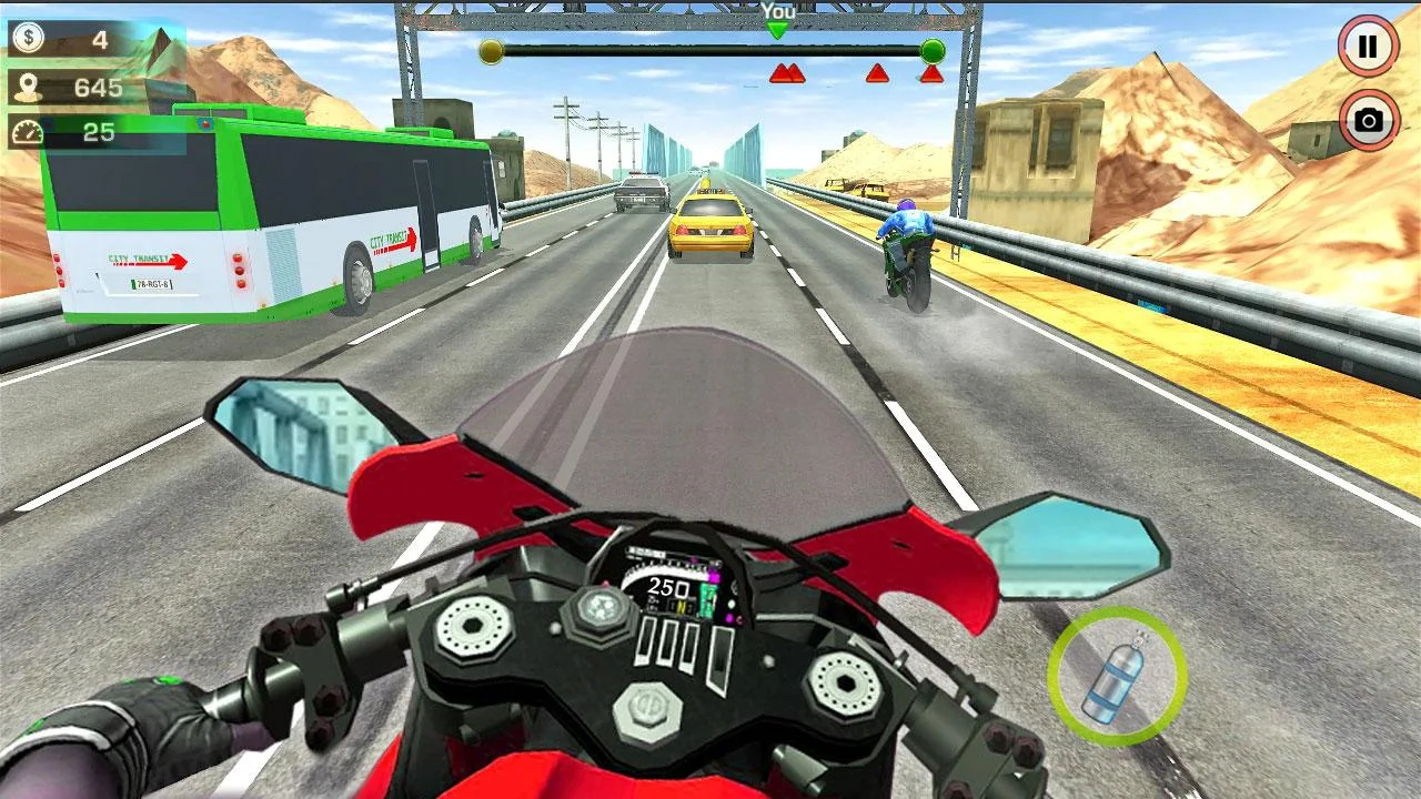 摩托车赛道模拟器(Extreme Bike Race)