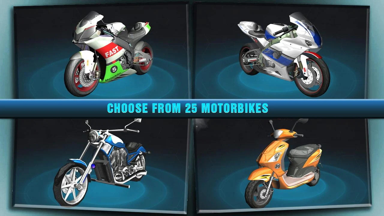 摩托车赛道模拟器(Extreme Bike Race)