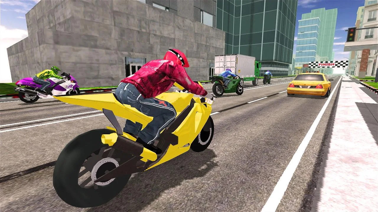 摩托车赛道模拟器(Extreme Bike Race)