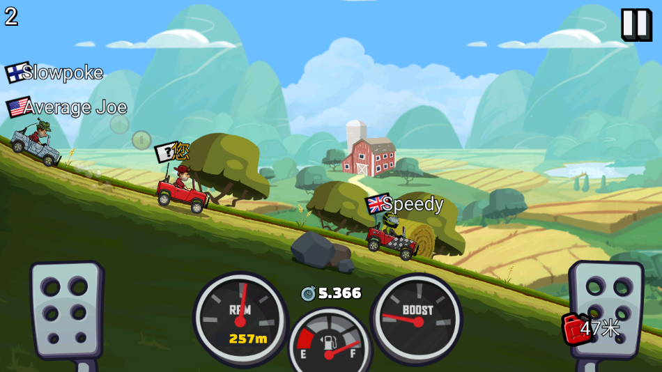 登山赛车2国际服(Hill Climb Racing 2)