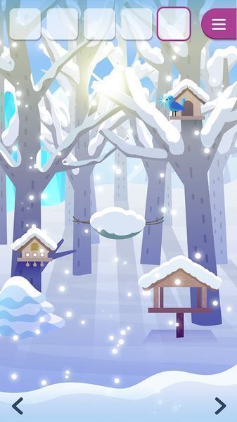 动物们与下雪的岛(どうぶつと雪の島)