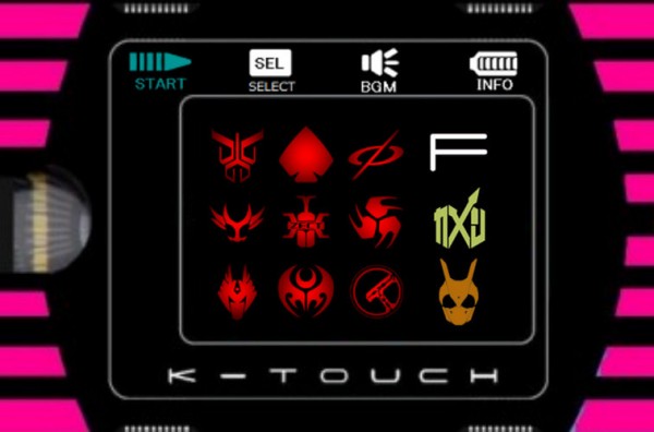 假面骑士帝骑k触屏模拟器(K-Touch for Android)