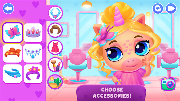 萌萌女孩装扮任务(Unicorn Dress up game)