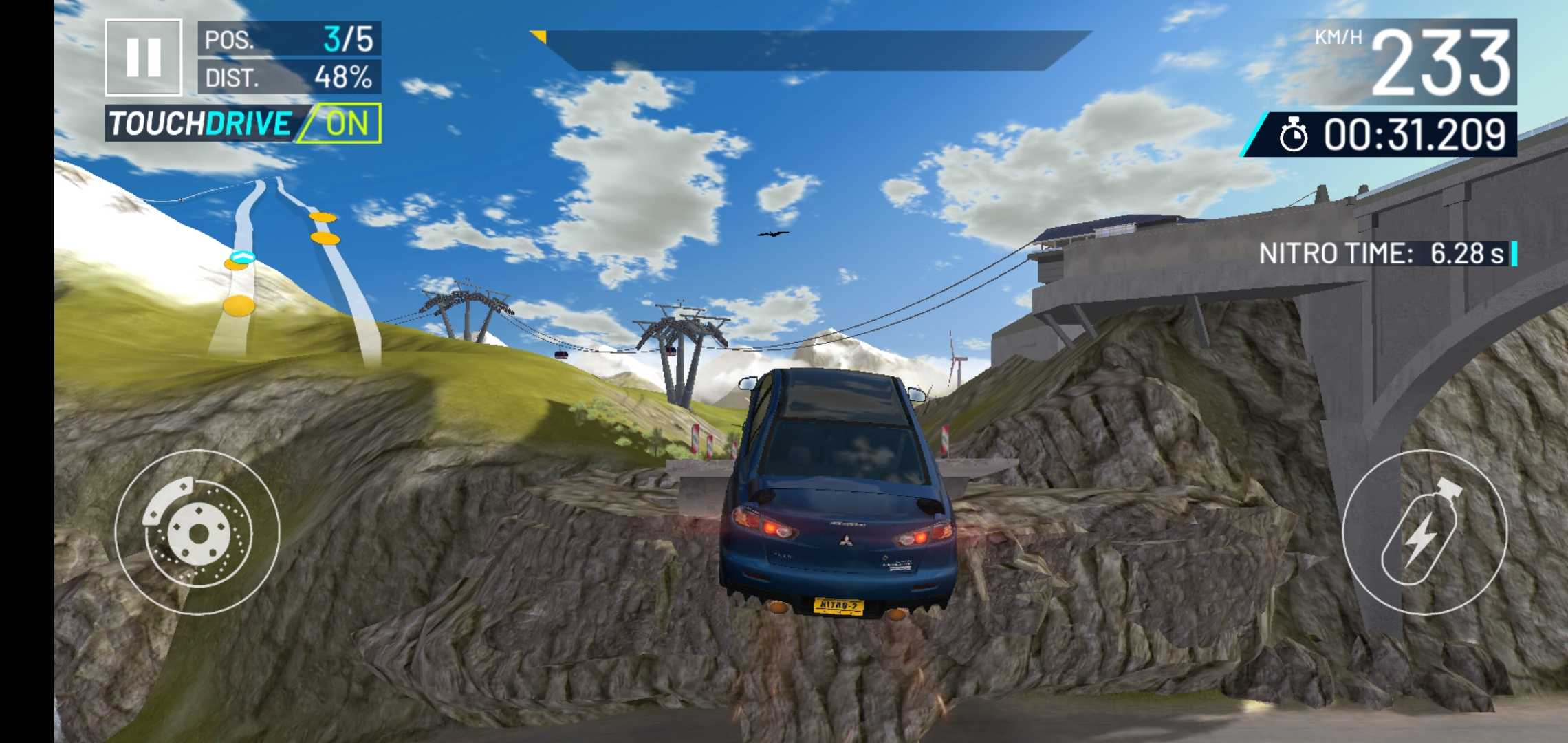 火爆飞车天堂重制版(Asphalt Nitro 2)