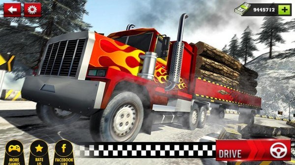 木料越野大货车(Offroad Cargo Truck Transport Si)