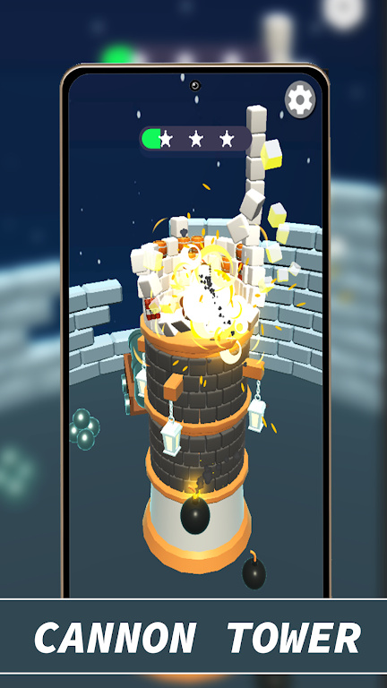 炮塔拆除游戏(Cannon Tower Demolition Game)
