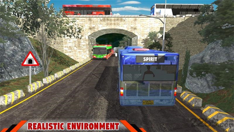 现代巴士车道停车场3D(Modern Bus Drive Parking 3D)