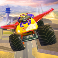 越野飞行怪物卡车驾驶(Offroad Flying Monster Truck Dri)
