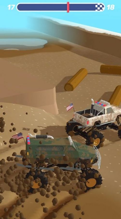 泥地越野车大乱斗(Mudder Trucker 3D)
