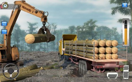 泥地越野驾驶模拟器(Mud Truck Offroad Driving)