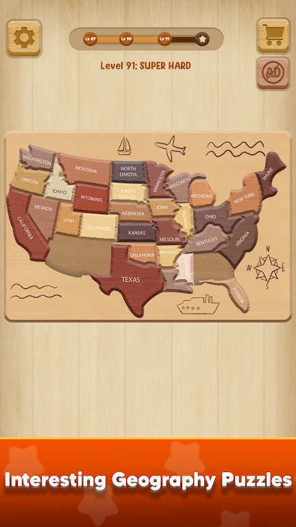 完美木拼图(Perfect jigsaw wood puzzle)