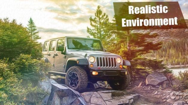 离线吉普车(Offroad Land Cruiser Jeep Car Si)