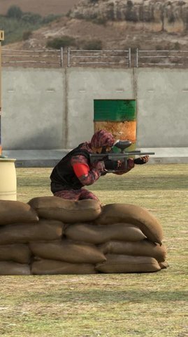 彩弹射击3D颜色(Paintball Attack)