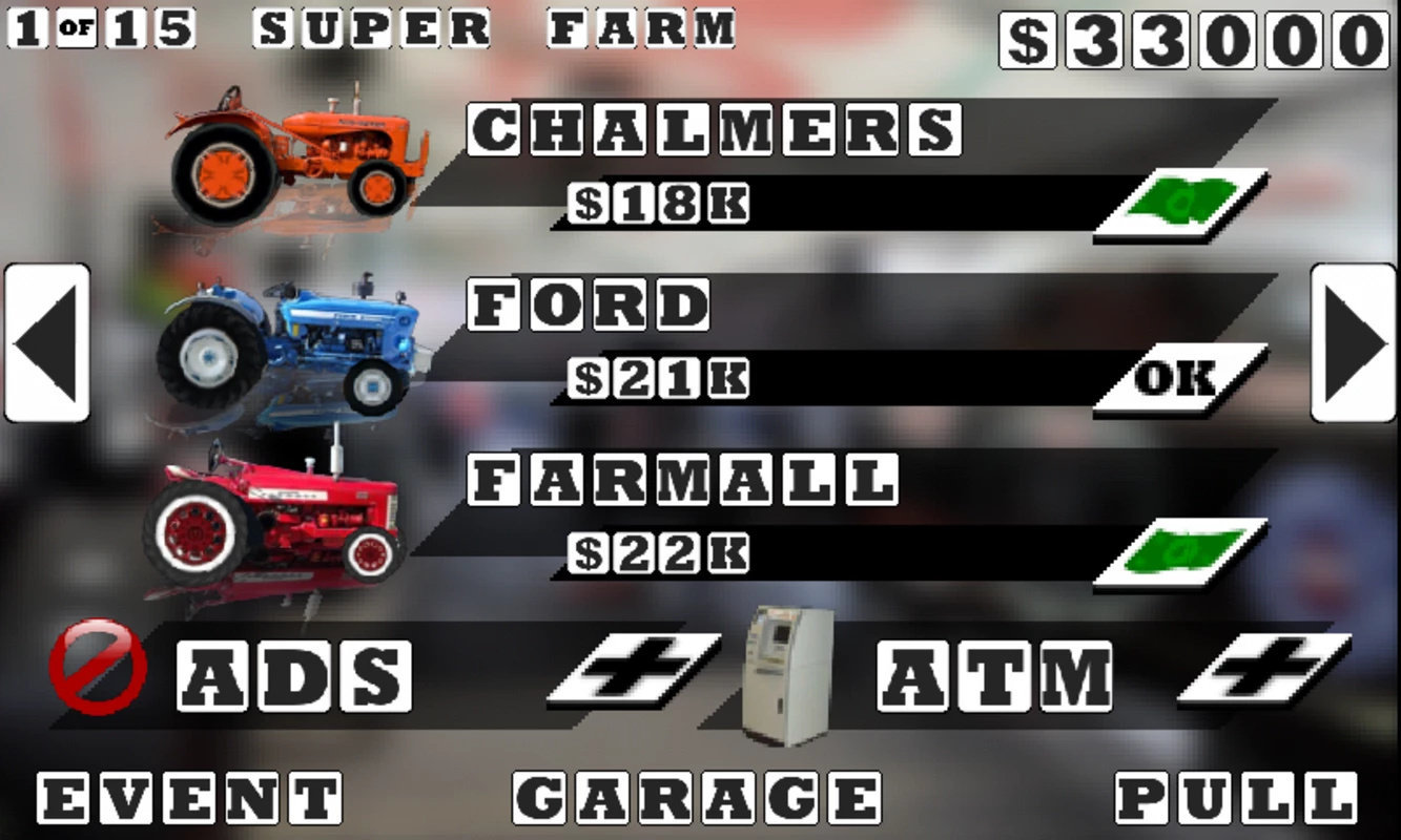 拖拉机拉车比赛(Tractor Pull)