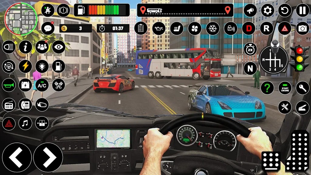巴士游戏(bus simulator 3d bus games)