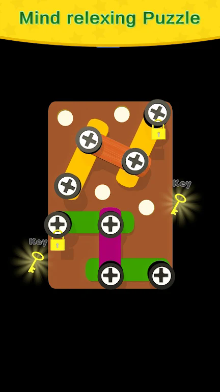 螺丝钉板益智(Screw Pin Board Puzzle Game)